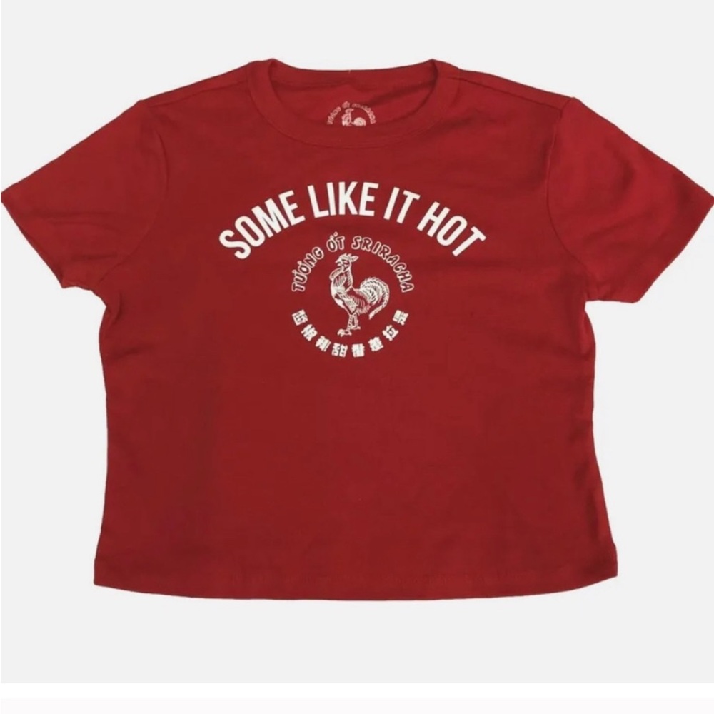 Mad Engine Sriracha Some Like It Hot Semi Cropped Shirt